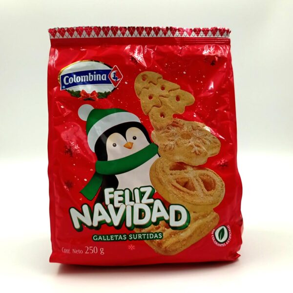 Galleta feliz navidad Colombina 250gr